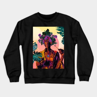 Flower Goddess Crewneck Sweatshirt